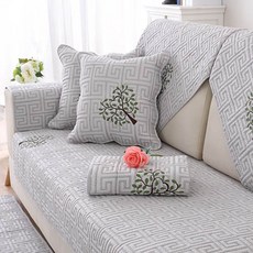 A-HOP 綠色自然風重點沙發墊