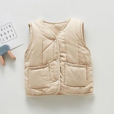 BEBENIZ 童款口袋保暖鋪棉背心