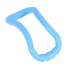 MELKIN Mel-ring 瑜珈環 栗子棕軟式 + 收納袋 + 運動海報套組, 夏威夷藍, 1個