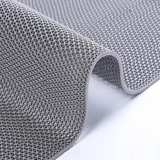 한봄누리 욕실 미끄럼방지 매트 60 x 90 cm, 그레이, 1개