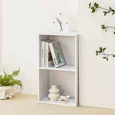 Yangji Furniture 空間盒子書架, 白色, 2層