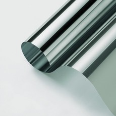 Sheet Mate 隱私保護隔熱銀色反光太陽膜, 單一顏色