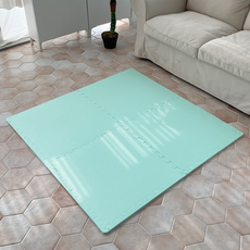 Sonhalmae 兒童用頂級大理石紋拼圖地墊, 1套, 薄荷綠