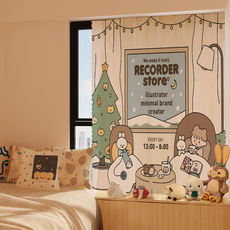 恩熙魔法 漂亮遮蔽簾 + 魔鬼氈 + 綁帶 套組, 4