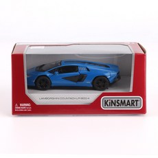 KiNSMAR Lamborghini Countach LPI 800-4 壓鑄模型車 KT5437, 藍色, 1個