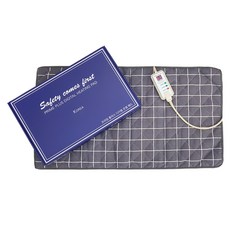 Prime 數字加熱墊特殊調節器方形灰色, 82 x 44 厘米