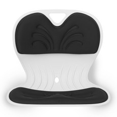 舒適曲線C50坐姿輔助椅, 黑色, 1個