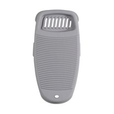 基本色迷你洗衣板, 灰色的, 1個