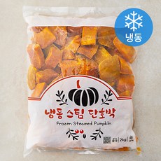스팀 단호박 (냉동), 1개, 2kg