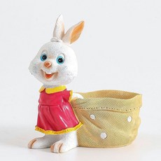 Lenpis 庭園裝飾品 道具 兔子 D款, 混合色