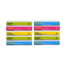 아이비스 컬러 스틸 플러스 직자 15cm, 10개, 랜덤발송