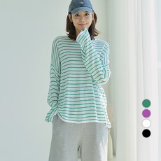 쿨쿠 여성용 오버핏 단가라 니트