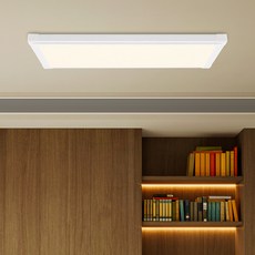 WONHA DS Eco Seed 直下式吸頂平板燈 側光燈 640X320 LED25W 無頻閃, 白色 + 晝白色