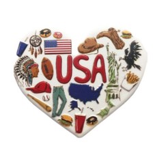 세계 여행 컬렉션 냉장고 자석, 아메리카미국USA