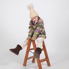 jkids 女童Meer毛絨內刷毛連帽外套 J7916