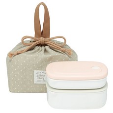 Skater 蒸氣便當盒2件組 KSLGD2 + 收納袋套組, 混合色系, 1套