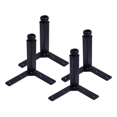 Sonjabisesang 鐵製Y字型家具腳 黑色, 4個