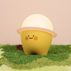 planlux Planet 充電式矽膠LED氣氛燈, 暖黃色