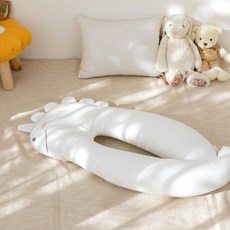 bebenuvo 新生兒擁抱枕 + 座椅枕套組, 恐龍(抱枕), 隨機出貨(座椅枕)