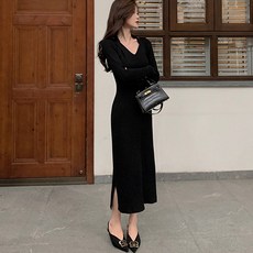 루나걸 디쥬 니트 보온 원피스