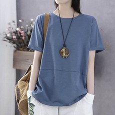 MarketA 女款寬鬆版型日常百搭短袖T恤