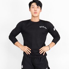 WhoArmy 男士用 Cool Dry ROKAF 透氣長袖T恤