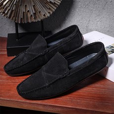 男款歐風氣墊樂福鞋