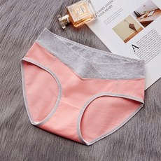 雙色低腰孕婦內褲