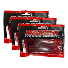 DAMIKI Sphere 軟蟲 116mm 3入, 439, 2.7g, 3個