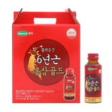 bogo 韓美6年生紅參金, 100ml, 20個