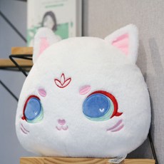 Potegar貓咪床墊, 白色的