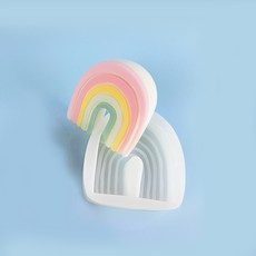 Hannahs 高彩虹矽膠模具, 單一顏色