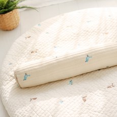 moms nature 幼兒用圓形身體枕長靠枕枕頭, 鳥