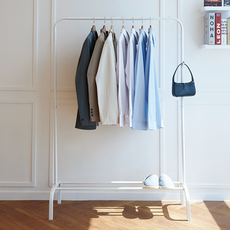 하우디 엔트리 옷걸이 스탠드 행거, 화이트