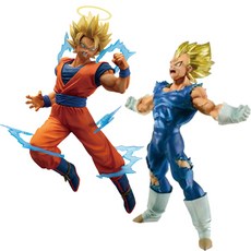 七龍珠Z超級賽亞人公仔 孫悟空+貝吉塔, 1套