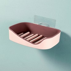 北歐風格免鑽孔肥皂盒, 1個, 3