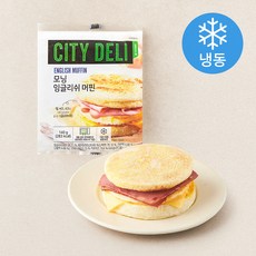 시티델리 모닝 잉글리쉬머핀 (냉동), 140g, 1개