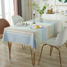 마켓에이 소프트컬러 바인 식탁보, 그린, 110 x 170 cm