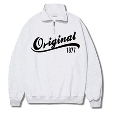 ILLUSO 男款 Original1877 半拉鍊 Anorak 特殊雙面棉質大學T