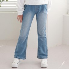 J-Kid Junior 女童靴型彈力牛仔褲