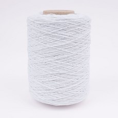 Gongjakpyo 純棉色紗 12股 迷你 350 毛線, 1個, 201 白色