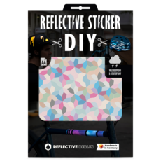 利普萊提柏林 反光貼紙 DIY A4 圖案合輯, 1個, 花漾粉彩