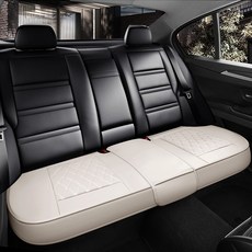 GMG Motors 車用後座座椅保護墊, 棉米色, 1個