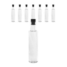 簡約圓形專用蓋油瓶, 8個, 300ml