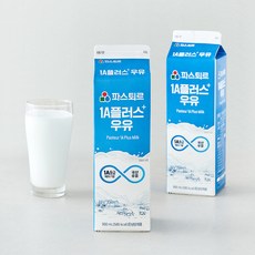 파스퇴르 1A플러스 우유, 2개, 900ml