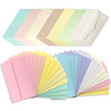 可愛粉彩零用錢信封 35入 + 粉彩信封 & 零用錢信封 30入, 混合顏色(粉彩零用錢信封), 隨機出貨(信封), 1個