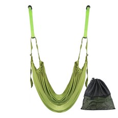 By-Gym瑜伽普拉提姿勢練習工具門掛式, 綠色