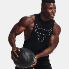 Under Armour 安德瑪 男款Project Rock Brahma背心T恤 1371215-001