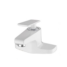 OLIVIA 兩孔洗臉盆 白色, 1組