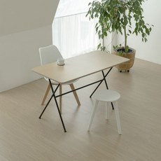 알파 E0 접이식 테이블 1260, 오크 + 블랙